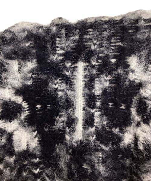 sacai（サカイ）sacai (サカイ) Pattern Knit Cardigan（パターンニットカーディガン） ホワイト×ブラック サイズ:2 未使用品の古着・服飾アイテム