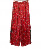 KEITA MARUYAMA×Lily Brownケイタマルヤマ×リリーブラウン）の古着「イージーチャイナパンツ」｜レッド