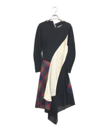 JUNYA WATANABE COMME des GARCONS（(ジュンヤワタナベ コムデギャルソン）の古着「マルチパネルドレス」｜ブラック