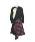 JUNYA WATANABE COMME des GARCONS (ジュンヤワタナベ コムデギャルソン) マルチパネルドレス ブラック サイズ:XS：23000円