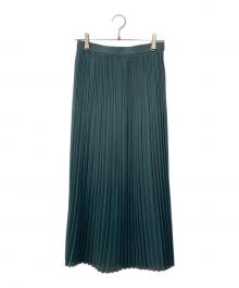 SACRA（サクラ）の古着「プリーツスカート」｜グリーン