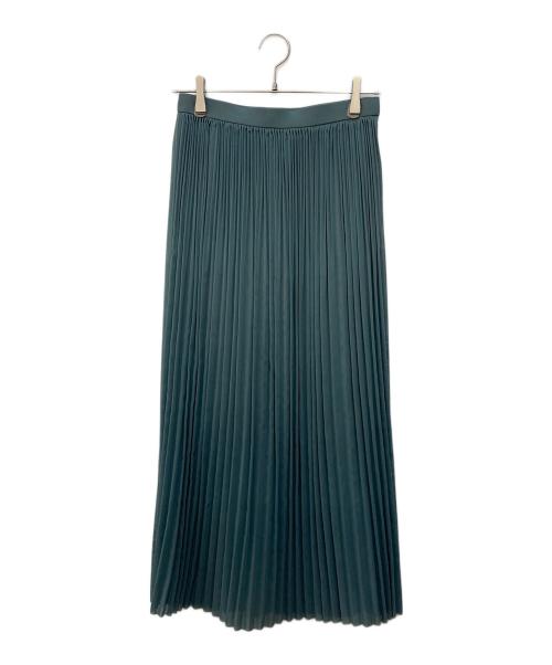 SACRA（サクラ）SACRA (サクラ) プリーツスカート グリーン サイズ:SIZE 38の古着・服飾アイテム