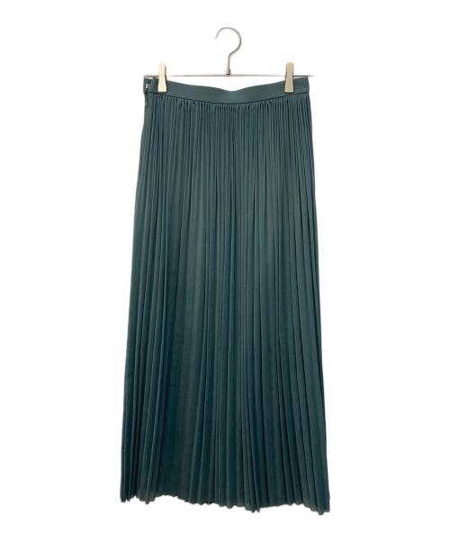 SACRA（サクラ）SACRA (サクラ) プリーツスカート グリーン サイズ:SIZE 38の古着・服飾アイテム