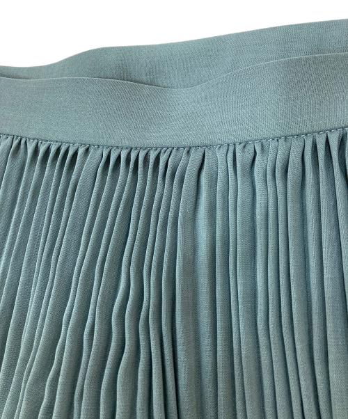 SACRA（サクラ）SACRA (サクラ) プリーツスカート グリーン サイズ:SIZE 38の古着・服飾アイテム