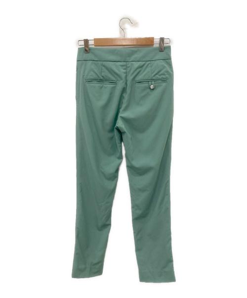 CINOH（チノ）CINOH (チノ) リングドットテーパードパンツ ライトグリーン サイズ:34の古着・服飾アイテム