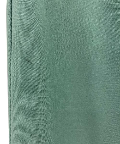 CINOH（チノ）CINOH (チノ) リングドットテーパードパンツ ライトグリーン サイズ:34の古着・服飾アイテム