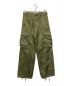 MACPHEE（マカフィー）の古着「コットンレーヨンモールスキン カーゴパンツ」｜オリーブ