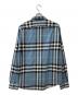 BURBERRY BRIT (バーバリーブリット) チェックシャツ ブルー サイズ:L：7000円