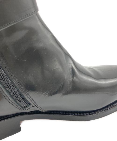 palanco（パランコ）palanco (パランコ) ベルトショートブーツ ブラック サイズ:37の古着・服飾アイテム
