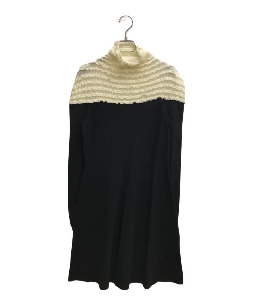 VALENTINO（ヴァレンティノ）VALENTINO (ヴァレンティノ) モックネックドレス サイズ:Sの古着・服飾アイテム