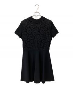 中古・古着通販】VALENTINO (ヴァレンティノ) 切替レースワンピース