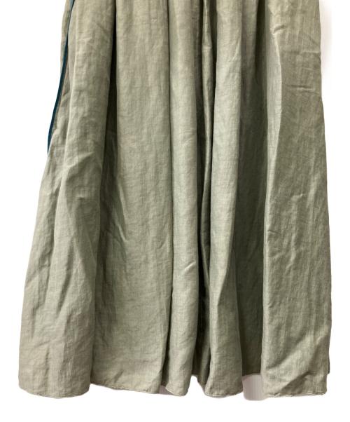 MYLAN（マイラン）MYLAN (マイラン) シャーリングベアドレス グリーン サイズ:Fの古着・服飾アイテム