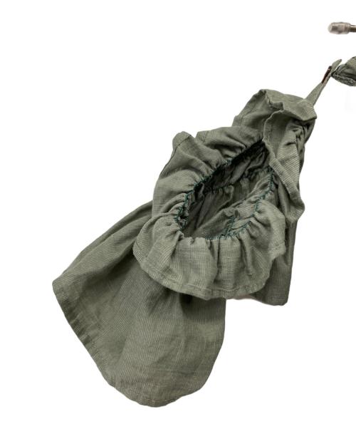 MYLAN（マイラン）MYLAN (マイラン) シャーリングベアドレス グリーン サイズ:Fの古着・服飾アイテム