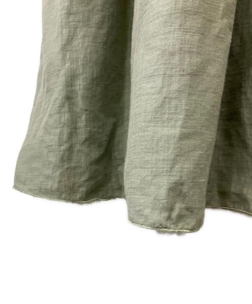 MYLAN（マイラン）MYLAN (マイラン) シャーリングベアドレス グリーン サイズ:Fの古着・服飾アイテム