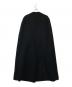 JIL SANDER (ジルサンダー) ダブルブレストケープコート ブラック サイズ:38：90000円
