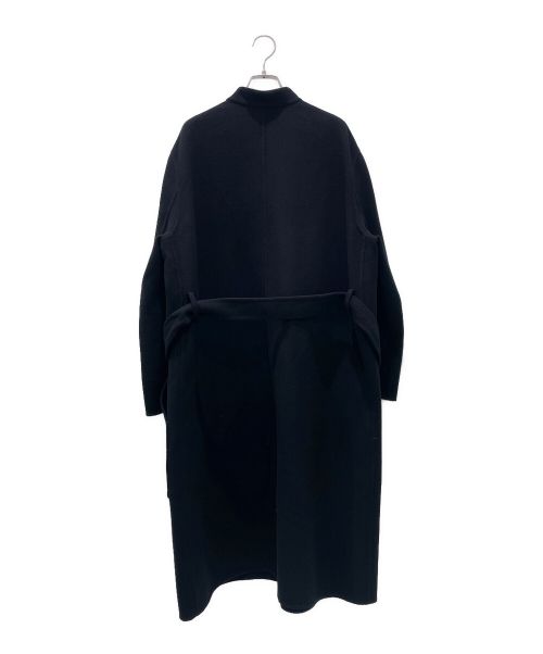 HERMES（エルメス）HERMES (エルメス) カシミヤ ロング コート ネイビー サイズ:38の古着・服飾アイテム
