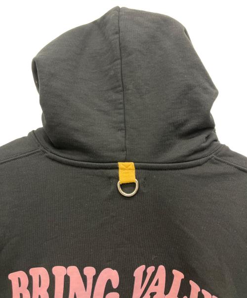 MINDSEEKER（マインドシーカー）MINDSEEKER (マインドシーカー) GUAPULAR (グアピュラー) プルオーバーパーカー ブラック サイズ:Mの古着・服飾アイテム