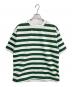 DAIWA PIER39（ダイワ ピア39）の古着「ドローストリング ボーダー Tシャツ」｜グリーン