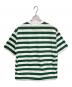 DAIWA PIER39 (ダイワ ピア39) ドローストリング ボーダー Tシャツ グリーン サイズ:Ｍ：6000円