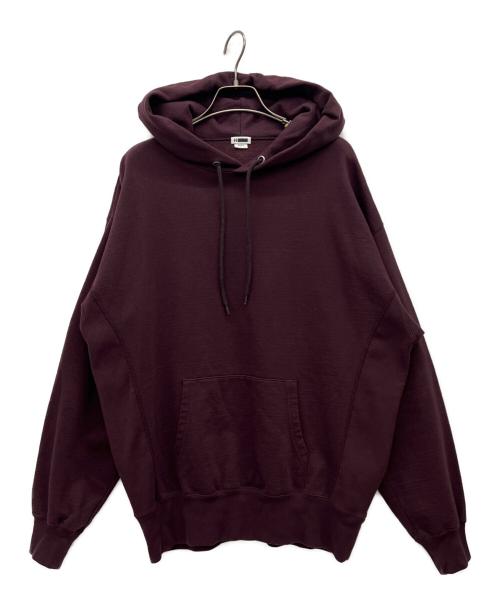 H BEAUTY&YOUTH（エイチ ビューティー&ユース）H BEAUTY&YOUTH (エイチ ビューティー&ユース) クラシック スウェット パーカー ボルドー サイズ:Sの古着・服飾アイテム