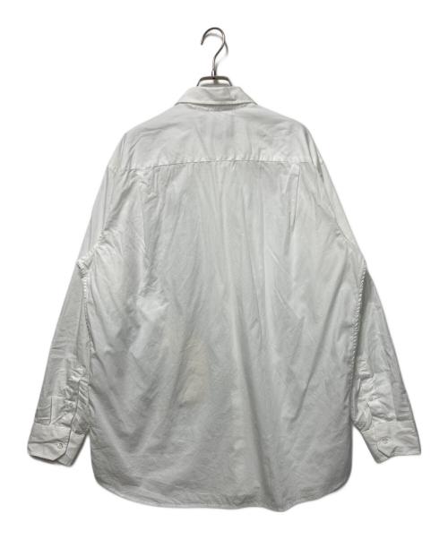 FRED PERRY（フレッドペリー）FRED PERRY (フレッドペリー) RAF SIMONS (ラフシモンズ) 100 CLUBパッチシャツ ホワイト サイズ:xsの古着・服飾アイテム