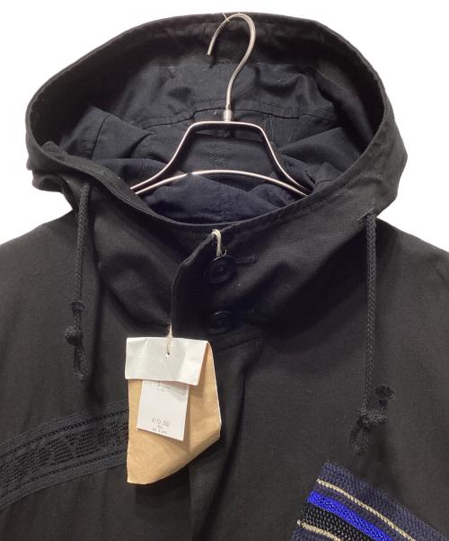 FRED PERRY（フレッドペリー）FRED PERRY (フレッドペリー) GROUND Y (グラウンドワイ) Fish Tail Parker ブラック サイズ:Ｍの古着・服飾アイテム