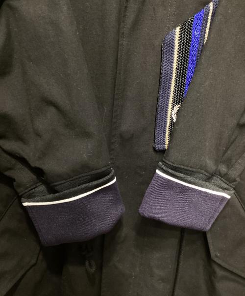 FRED PERRY（フレッドペリー）FRED PERRY (フレッドペリー) GROUND Y (グラウンドワイ) Fish Tail Parker ブラック サイズ:Ｍの古着・服飾アイテム