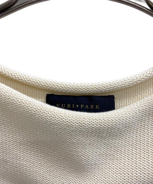 YURI PARK（ユリパーク）YURI PARK (ユリパーク) ショートスリーブニット オフホワイト サイズ:なしの古着・服飾アイテム