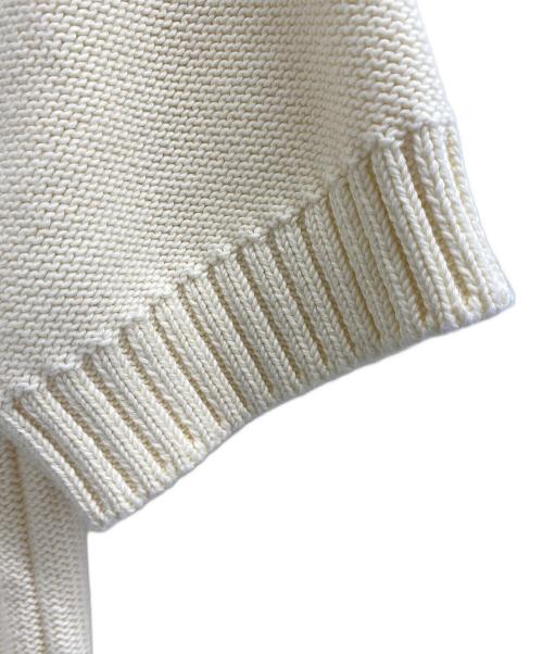 YURI PARK（ユリパーク）YURI PARK (ユリパーク) ショートスリーブニット オフホワイト サイズ:なしの古着・服飾アイテム