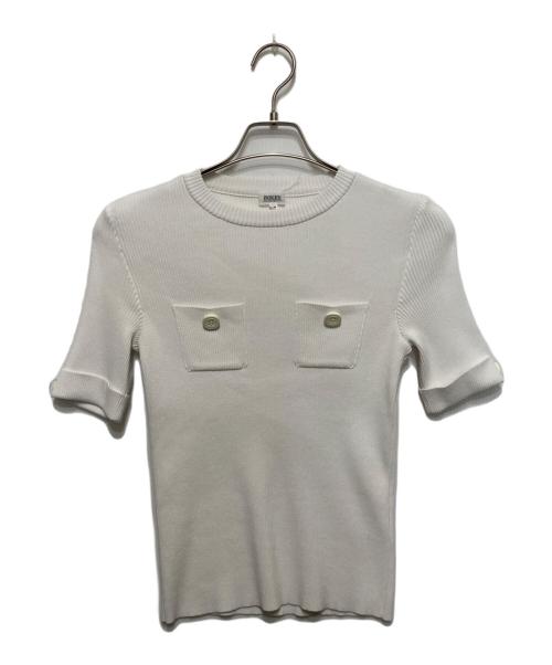 FOXEY BOUTIQUE（フォクシー ブティック）FOXEY BOUTIQUE (フォクシー ブティック) ニット ホワイト サイズ:38の古着・服飾アイテム