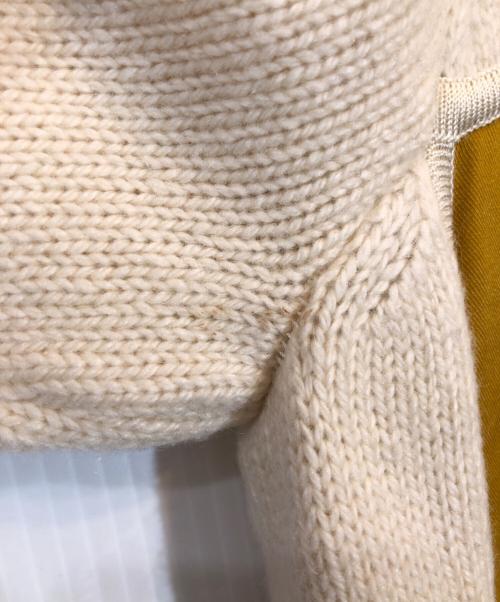 HERMES（エルメス）HERMES (エルメス) スカーフ切替ワンピース アイボリー サイズ:SIZE 34の古着・服飾アイテム