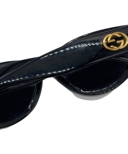 GUCCI（グッチ）GUCCI (グッチ) サングラス ブラックの古着・服飾アイテム