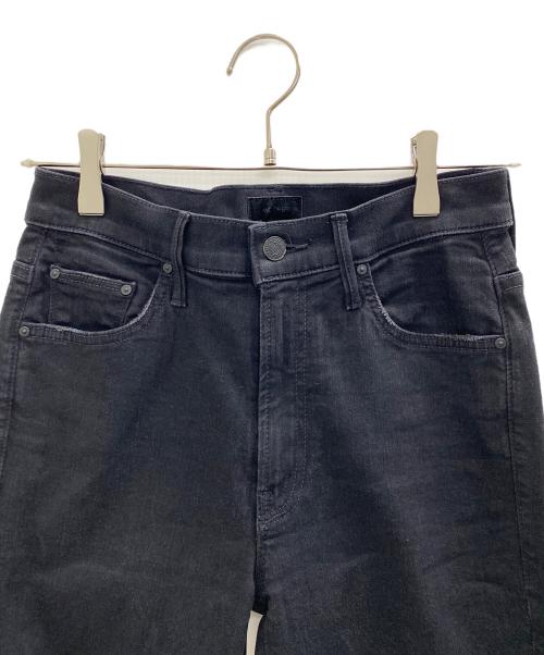 mother（マザー）mother (マザー) BLACK INSIDER CROP ブラック サイズ:26の古着・服飾アイテム