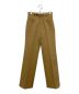 Maison Margiela（メゾンマルジェラ）の古着「センタープレスパンツ」｜ベージュ