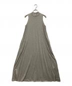 onitオニット）の古着「モックネック ノースリーブ ワンピース」｜グレー