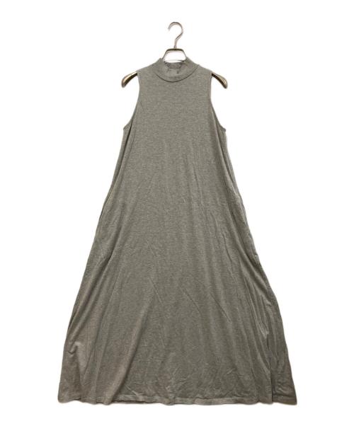 onit（オニット）onit (オニット) モックネック ノースリーブ ワンピース グレー サイズ:1の古着・服飾アイテム