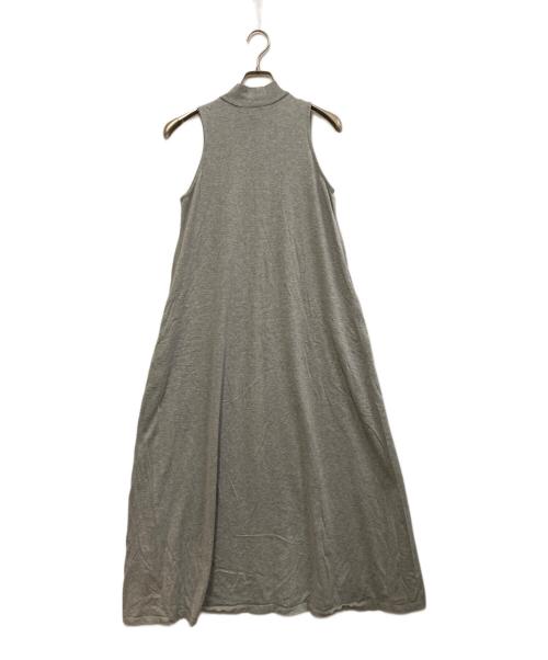 onit（オニット）onit (オニット) モックネック ノースリーブ ワンピース グレー サイズ:1の古着・服飾アイテム