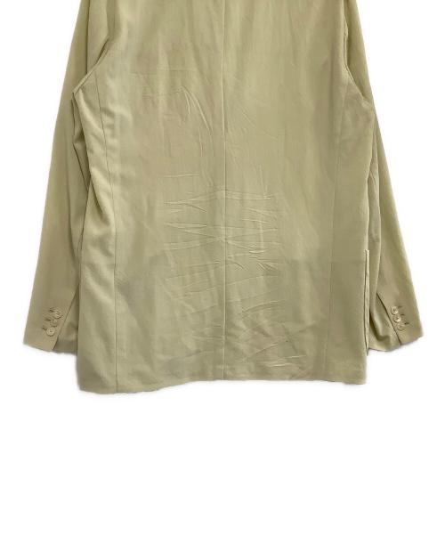 AURALEE（オーラリー）AURALEE (オーラリー) HARD TWIST WOOL VIYELLA JACKET ライトグリーン サイズ:4の古着・服飾アイテム