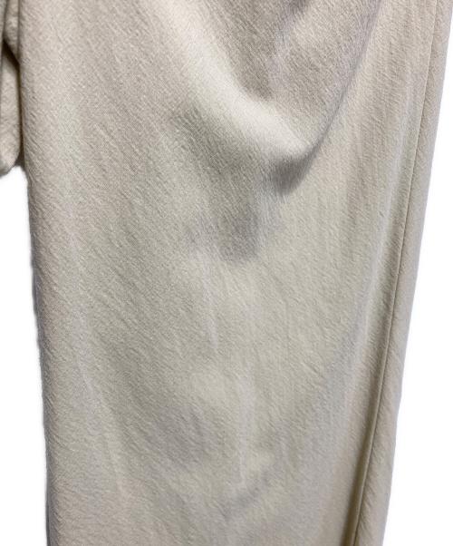 AURALEE（オーラリー）AURALEE (オーラリー) HARD TWIST WOOL VIYELLA SLACKS ライトグリーン サイズ:4の古着・服飾アイテム