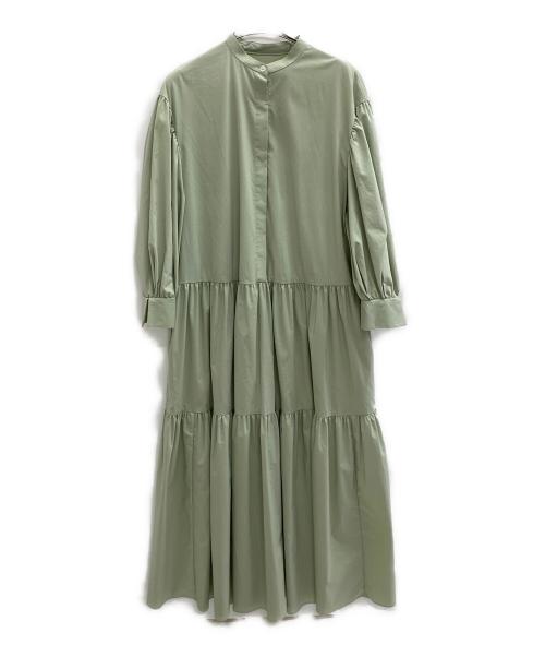 theory luxe（セオリーリュクス）theory luxe (セオリーリュクス) EILEEN/SOFT TYPEWRITER グリーン サイズ:38の古着・服飾アイテム