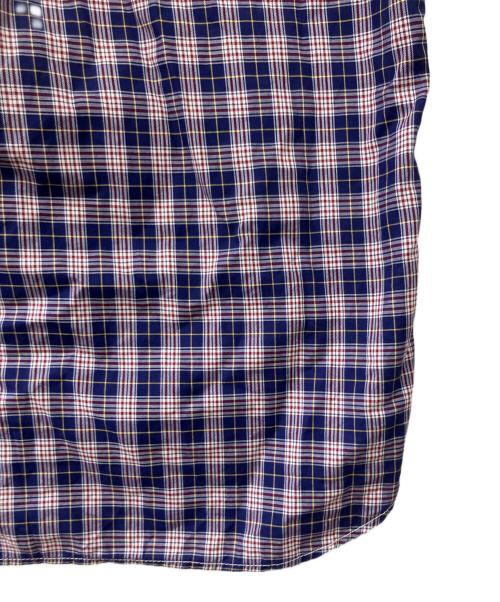 COMME des GARCONS HOMME（コムデギャルソン オム）COMME des GARCONS HOMME (コムデギャルソン オム) チェックシャツ ブルー サイズ:Sの古着・服飾アイテム