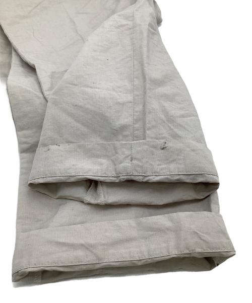 kenneth field（ケネスフィールド）kenneth field (ケネスフィールド) コットンリネン サイドアジャスターグルカパンツ アイボリー サイズ:Sの古着・服飾アイテム