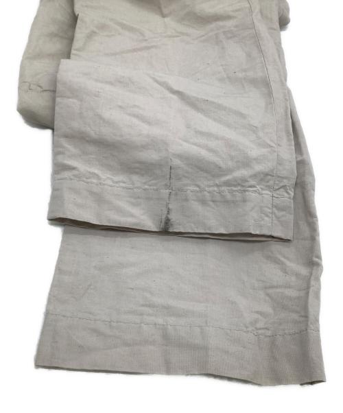 kenneth field（ケネスフィールド）kenneth field (ケネスフィールド) コットンリネン サイドアジャスターグルカパンツ アイボリー サイズ:Sの古着・服飾アイテム