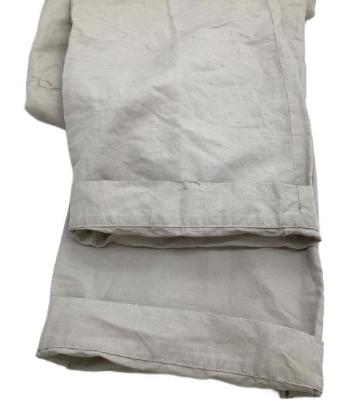 kenneth field（ケネスフィールド）kenneth field (ケネスフィールド) コットンリネン サイドアジャスターグルカパンツ アイボリー サイズ:Sの古着・服飾アイテム