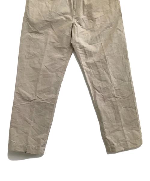 kenneth field（ケネスフィールド）kenneth field (ケネスフィールド) コットンリネン サイドアジャスターグルカパンツ アイボリー サイズ:Sの古着・服飾アイテム