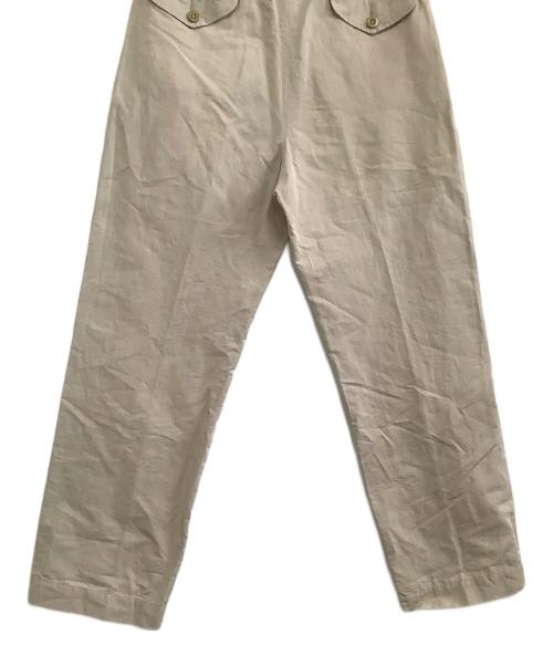 kenneth field（ケネスフィールド）kenneth field (ケネスフィールド) コットンリネン サイドアジャスターグルカパンツ アイボリー サイズ:Sの古着・服飾アイテム
