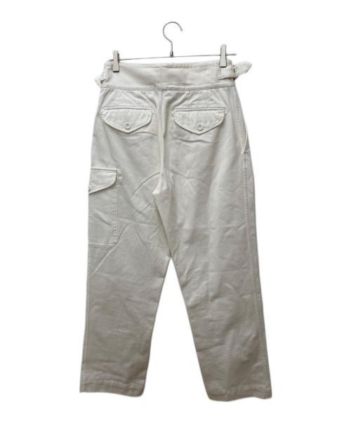 RALPH LAUREN Purple Label（ラルフ ローレン パープル レーベル）RALPH LAUREN Purple Label (ラルフ ローレン パープル レーベル) グルカパンツ ホワイト サイズ:28の古着・服飾アイテム