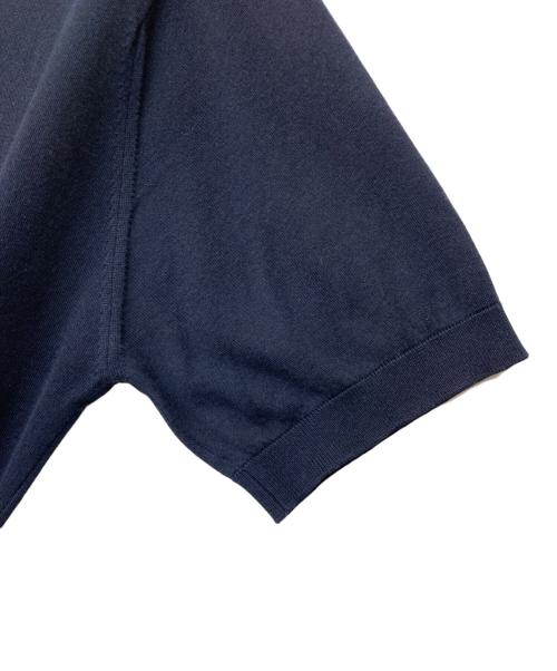 JOHN SMEDLEY（ジョンスメドレー）JOHN SMEDLEY (ジョンスメドレー) Crew Neck T ネイビー サイズ:Sの古着・服飾アイテム