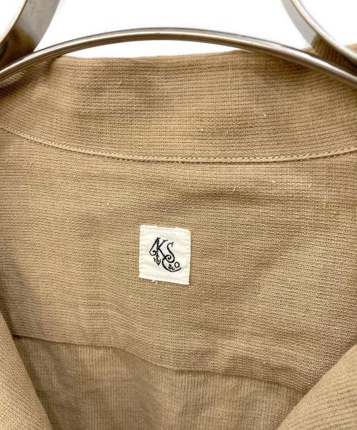 KAPTAIN SUNSHINE（キャプテンサンシャイン）KAPTAIN SUNSHINE (キャプテンサンシャイン) Open Collar SS Shirt ベージュ サイズ:SIZE 36の古着・服飾アイテム