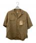 KAPTAIN SUNSHINE（キャプテンサンシャイン）の古着「Open Collar SS Shirt」｜ベージュ